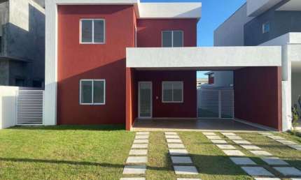 Casa em condomínio fechado com 3 quartos à venda na Avenida Vinte e Oito de Setembro, Centro, Camaçari, 203 m2 por R$ 740.000