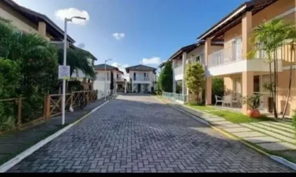 Casa em condomínio fechado com 4 quartos à venda na Alameda Praia de Atalaia, Stella Maris, Salvador, 124 m2 por R$ 960.000