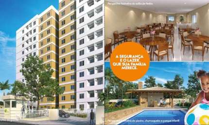 Apartamento com 2 quartos à venda na Rua Albino Fernandes, Novo Horizonte, Salvador, 50 m2 por R$ 255.000
