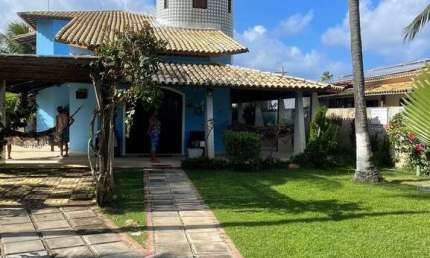 Casa em condomínio fechado com 5 quartos para alugar na RUA PRAIA DO ATLÂNTICO, 4, Abrantes, Camaçari, 1200 m2 por R$ 7.000
