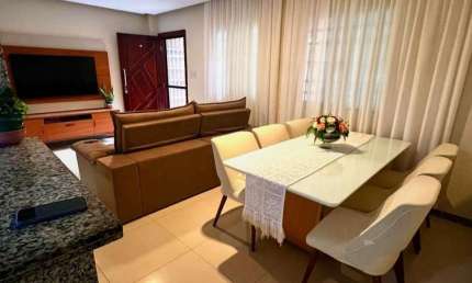 Casa em condomínio fechado com 3 quartos à venda na Rua Francisco das Mercês, Buraquinho, Lauro de Freitas, 130 m2 por R$ 610.000
