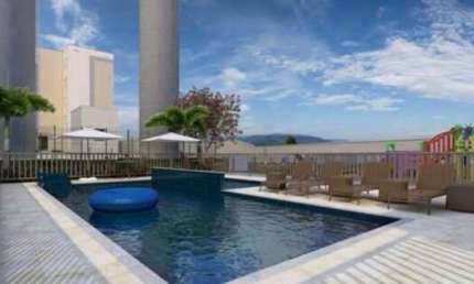 Apartamento com 2 quartos à venda na Rua Caraíva, Alphaville (Abrantes), Camaçari, 49 m2 por R$ 180.000