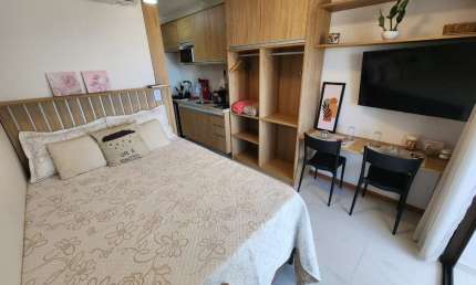 Apartamento com 1 quarto à venda na Avenida Simon Bolívar, 435, Armação, Salvador, 20 m2 por R$ 355.000