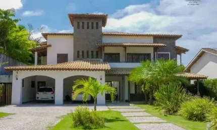 Casa em condomínio fechado com 4 quartos à venda na Avenida Orlando Gomes, Jaguaribe, Salvador, 486 m2 por R$ 4.300.000