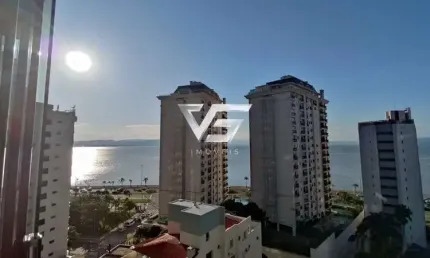 Lindo apartamento com vista mar beira mar norte com 3 suítes e 2 vagas