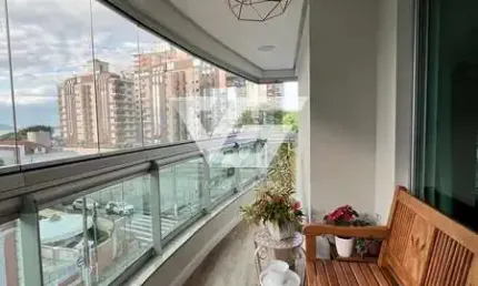 Lindo apartamento 2 suítes na agronômica semi mobiliado