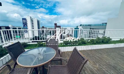 Apartamento 01 dormitório  1 vaga mobiliado e desocupado ! Cabo Branco- João  Pessoa
