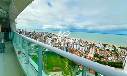 Apartamento com Vista Panorâmica  do  Mar! Altiplano  Cabo Branco