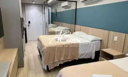 Flat com 1 quarto à venda no Cabo Branco, João Pessoa 