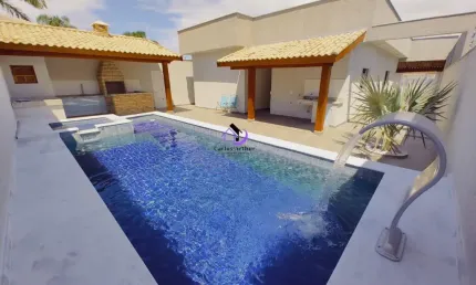 Casa de luxo em itanhaém alto padrão com banheira 2 suites e 3 quartos