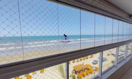 Apartamento de alto padrão mobiliado em frente a praia ️ mongaguá-sp