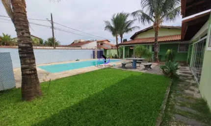 Casa em itahaem  no grandesp lado praia com piscina oportunidade.