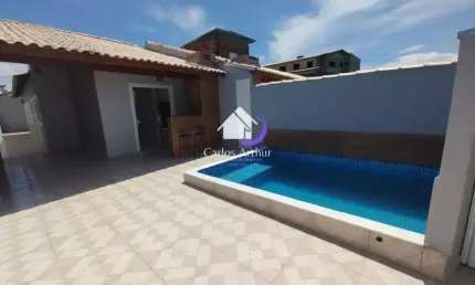 Seu refúgio em itanhaém – casa no jardim das palmeiras com piscina, churrasqueira e perto da praia!