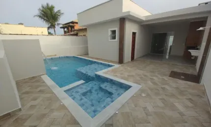 Casa no tupy em itanhaém – espaço, conforto e lazer e a poucos metros  da praia