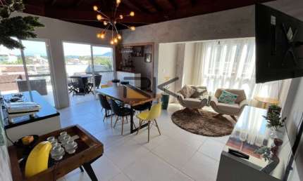 COBERTURA DUPLEX ITAGUÁ DORMITÓRIOS SENDO 1 SUÍTE,SALA DE ESTAR,VARANDA GOURMET COM CHURRASQUEIRA