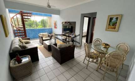 Cobertura Duplex TENÓRIO em Ubatuba-SP com 3 suítes,varanda gourmet com churrasqueira e piscina privativa,2 vagas de garagem