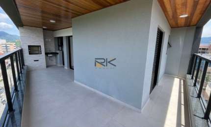 Apartamento no Itaguá com 2 suítes,1 lavabo, 1 vaga de garagem,varanda gourmet com churrasqueira