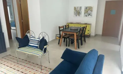 Apartamento praia grande com 2 dormitórios sendo 1 suíte,1 vaga de garagem,varanda gourmet com churrasqueira