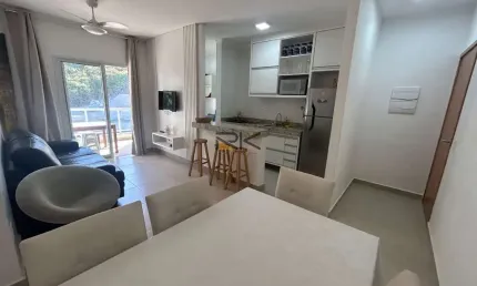 Apartamento Itaguá 2 dormitórios sendo 1 suíte,1 banheiro social, 1 vaga de garagem,varanda gourmet com churrasqueira