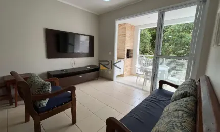 Apartamento praia grande com 2 dormitórios sendo 1 suíte,1 vaga de garagem,varanda gourmet com churrasqueira,sala 2 ambientes