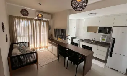 Apartamento Itaguá 2 dormitórios sendo 1 suíte,1 banheiro social, 1 vaga de garagem,varanda gourmet com churrasqueira