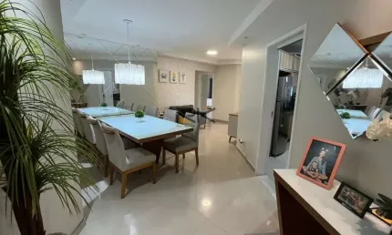 APARTAMENTO COM 3 DORMITÓRIOS SENDO 1 SUÍTE,SALA 2 AMBIENTES,VARANDA GOURMET E 2 VAGAS DE GARAGEM