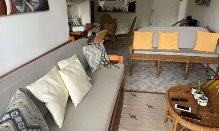 Apartamento Itaguá 2 dormitórios sendo 1 suíte,1 banheiro social, 1 vaga de garagem coberta