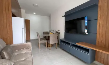 APARTAMENTO À VENDA NA PRAIA GRANDE COM 1 DORMITÓRIO,SALA DE ESTAR E JANTAR