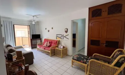 APARTAMENTO PRAIA GRANDE com 2 dormitórios sendo 1 suíte,1 vaga de garagem