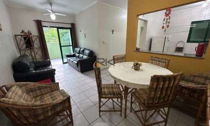 APARTAMENTO PRAIA GRANDE com 2 dormitórios sendo 1 suíte,1 vaga de garagem,varanda gourmet com churrasqueira