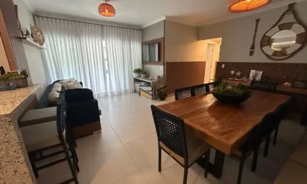 Apartamento praia grande com 3 dormitórios sendo 2 suítes,2 vagas de garagem,varanda gourmet com churrasqueira
