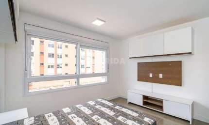Studio/Loft totalmente mobiliado ao lado da PUC no bairro Partenon!
