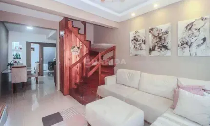 Casa em condomínio fechado com 2 dormitórios para alugar no bairro Humaitá