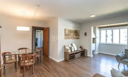 Apartamento mobiliado de alto padrão com 2 dormitórios e 1 vaga no bairro Bela Vista!