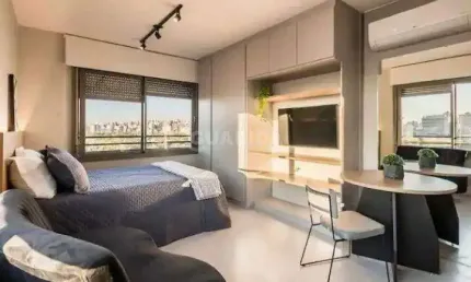 Apartamento Loft totalmente mobiliado no bairro Cidade Baixa!