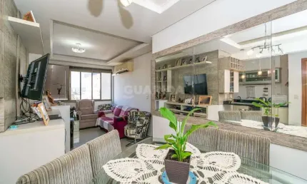 Apartamento mobiliado com 3 dormitórios, sendo 1 suíte, no bairro Sarandi.