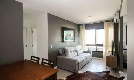 Apartamento mobiliado, com 2 dormitórios, 1 suíte e 1 vaga de garagem, no bairro Santana