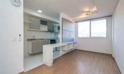Apartamento novo semi mobiliado de 2 dormitórios, sendo 1 suíte, no bairro Passo da Areia.