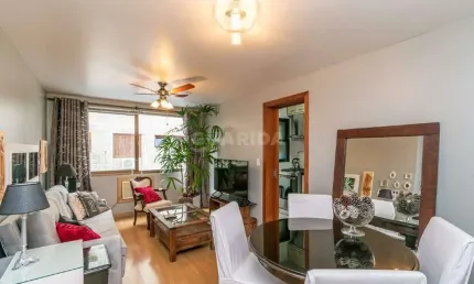Apartamento mobiliado com 1 dormitório e 1 vaga de garagem coberta, no bairro Petrópolis - Porto Alegre/RS