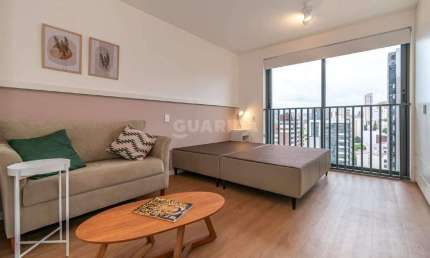 Apartamento mobiliado no estilo Studio no bairro Moinhos de Vento.