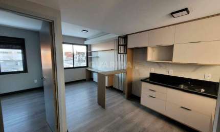 Apartamento semimobiliado com 1 dormitório no bairro Jardim Botânico
