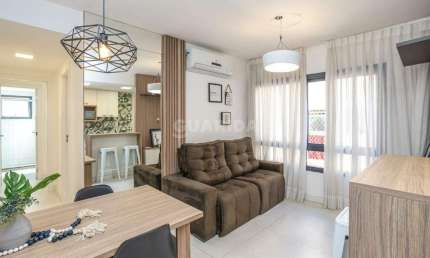 Apartamento novo, mobiliado, com 2 dormitórios, sendo 1 suíte, no bairro Santana!