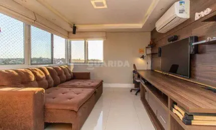 Cobertura mobiliada com móveis novos com 1 dormiório e 2 vagas de garagem no jardim botânico