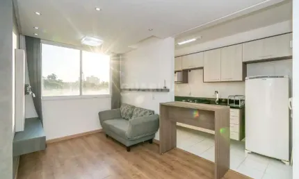 Apartamento mobiliado com 2 dormitórios e 1 vaga de garagem, no bairro jardim itu sabará
