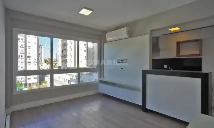 Apartamento semimobiliado de 1 dormitório no bairro boa vista.