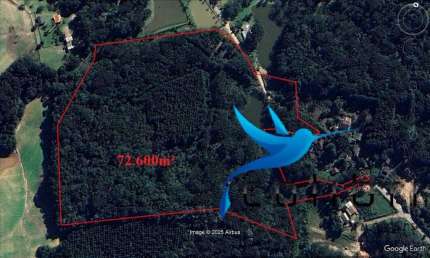 Linda chácara a 800 mts do centro de Agudos do Sul com acesso asfaltado