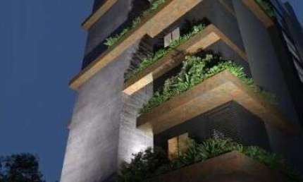Apartamento com espaço terraço em construção, 1 suíte e 2 demi à venda no bairro