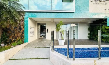 Apartamento mobiliado à venda com 2 suítes e 2 vagas no bairro Das Nações - Inda