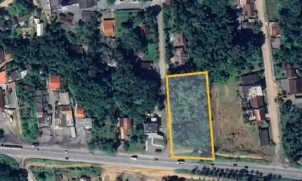 Terreno de esquina à venda, 3600 m², no bairro Encano do Norte, frente BR 470 -