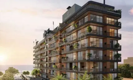 Apartamento garden frente mar 03 suítes Cabeçudas Itajaí